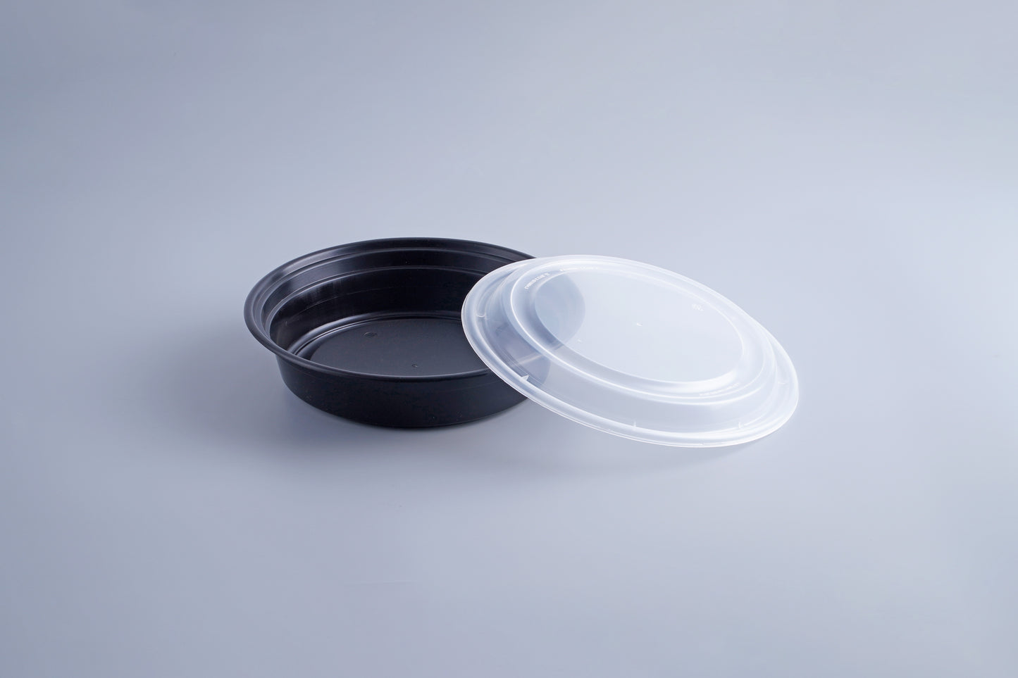 32 oz Round Microwavable Heavy Weight Container with Lid - 150/Case