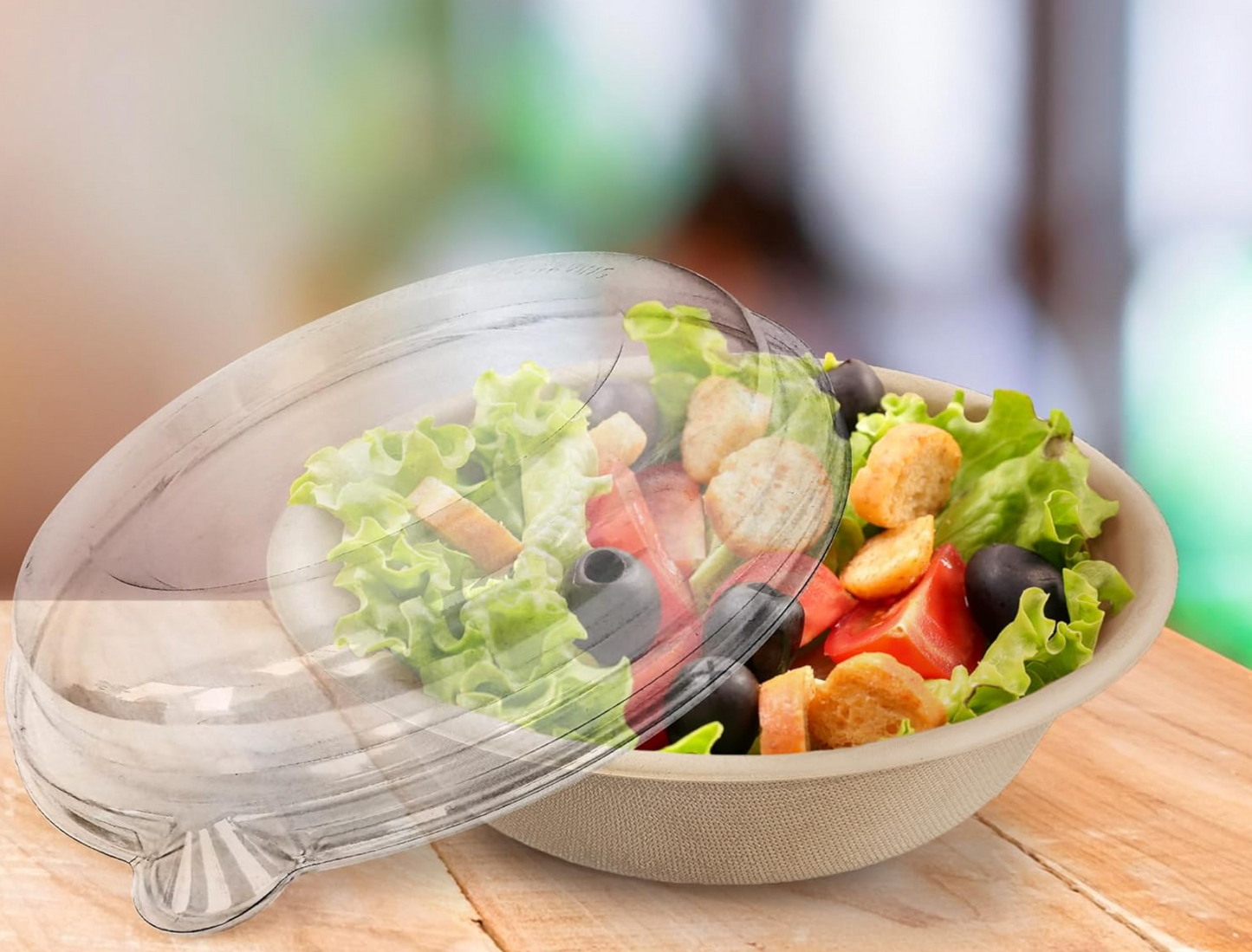 PETE Dome Lid for 24/32/40 (300 Pack)