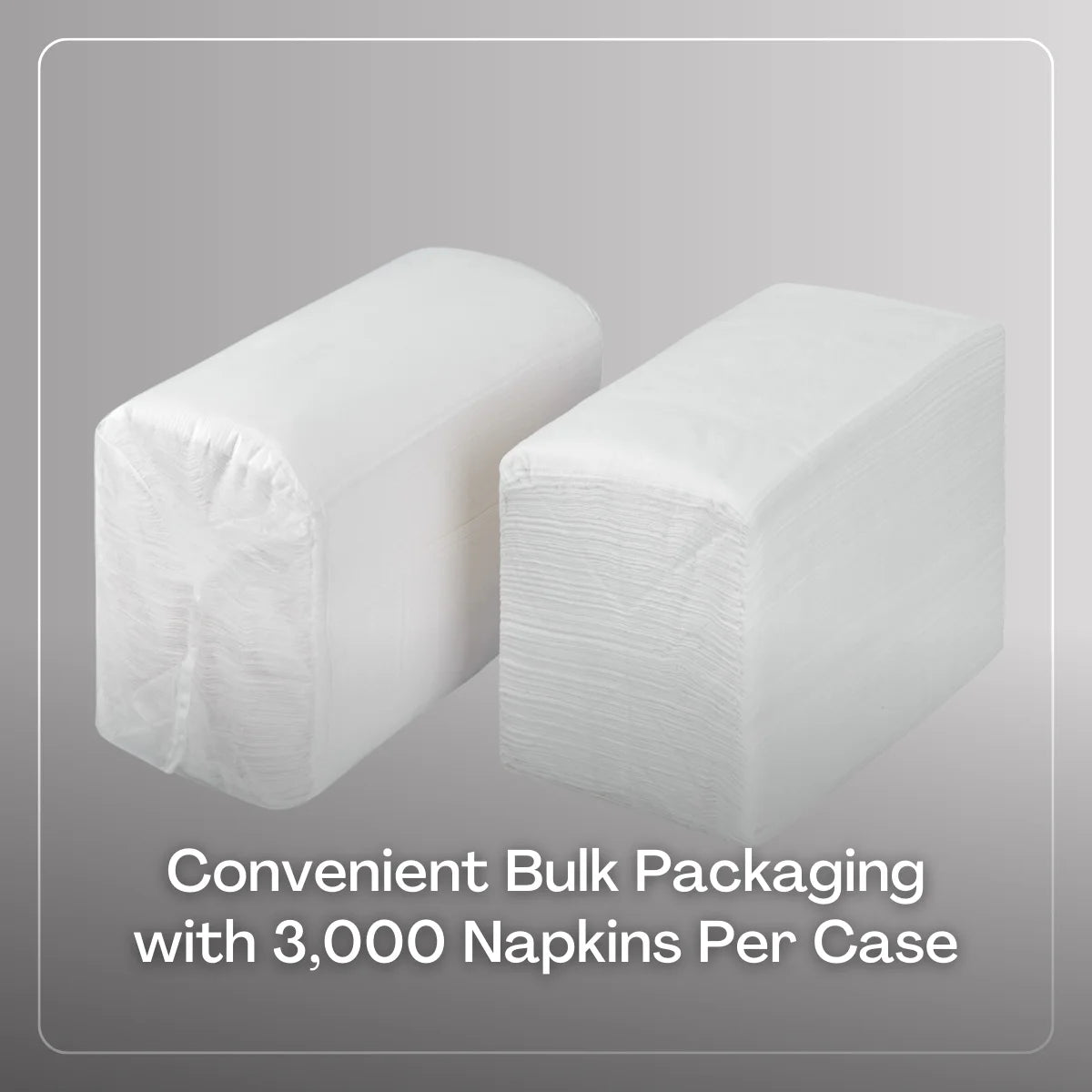 Xpack 2-Ply Napkin Dispenser Refills – White, 3000 Napkins/Pack, Available in 3000 Pack