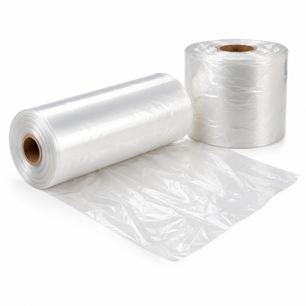 Clear Roll Bags β 10 Γ 15 in