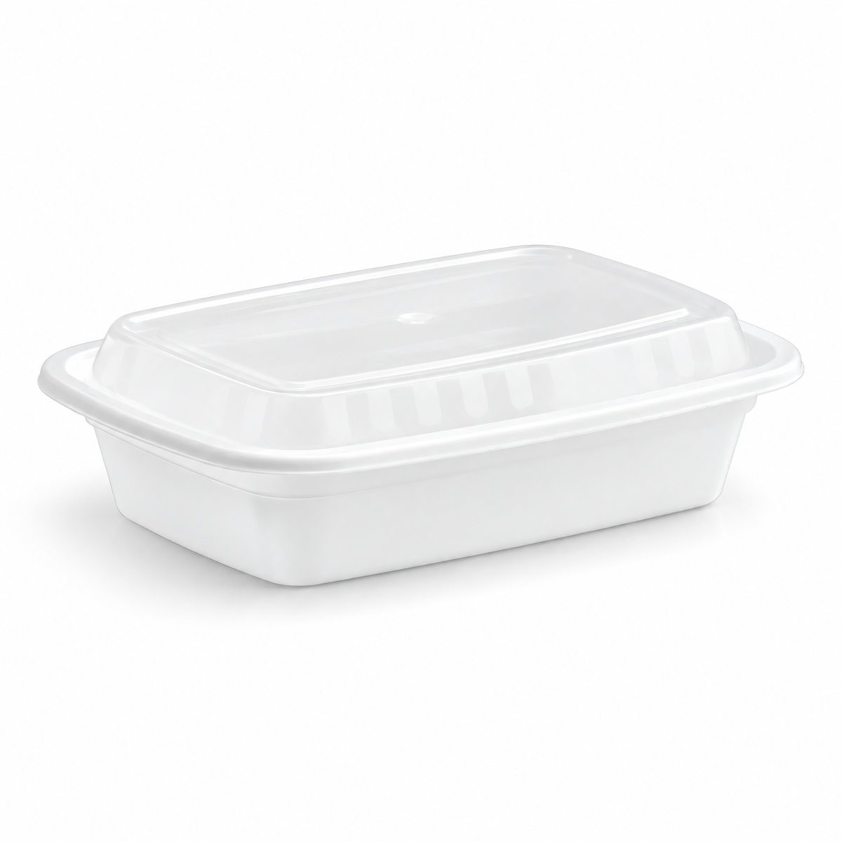 White Rectangular Containers — Regular Duty — representative product photo
