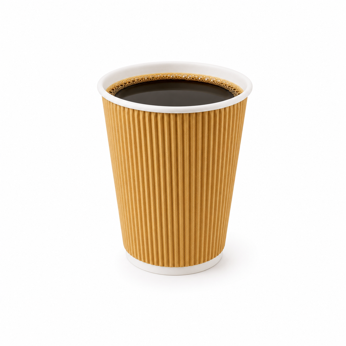 Kraft Ripple Double-Wall Cups — representative product photo