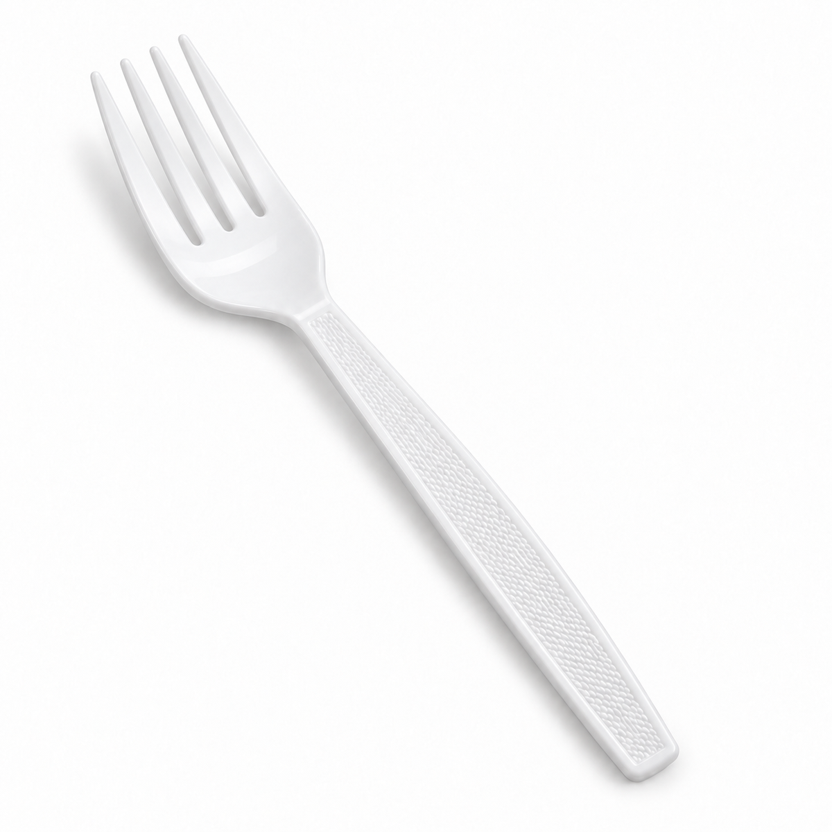 Unwrapped Heavy-Duty Forks — White — representative product photo